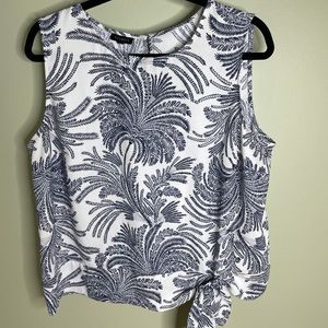 Talbot blouse shirt white size Medium